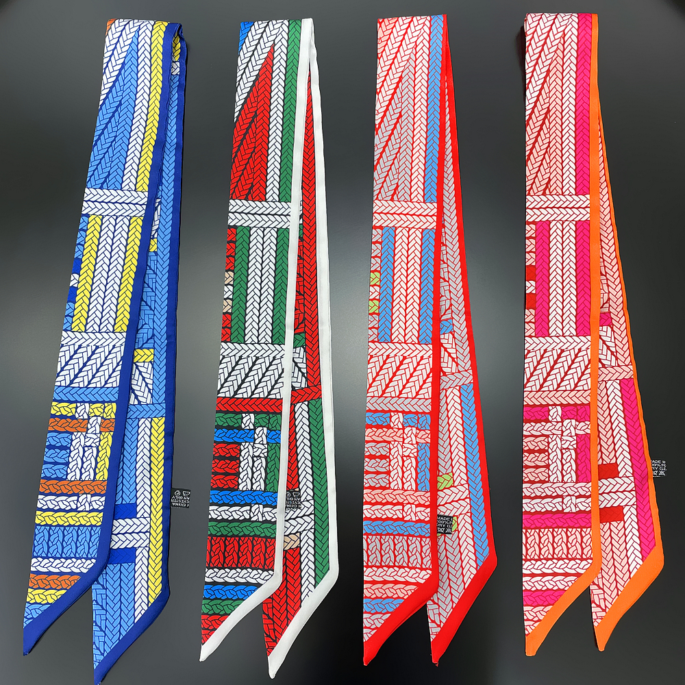 Women'S Bags Designer Brands - 2024 New Rope Print Women Scarf