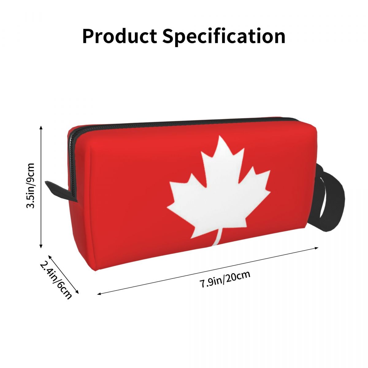 Canada Flag Pencil Case for St – Women Bags Canada recenzja i cena