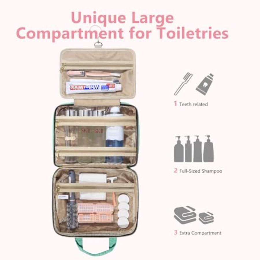 Detachable Travel Toiletry Bag – Women Bags Large recenzja i cena