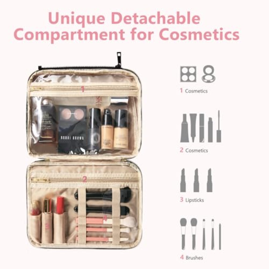 Detachable Travel Toiletry Bag – Women Bags Large recenzja i cena