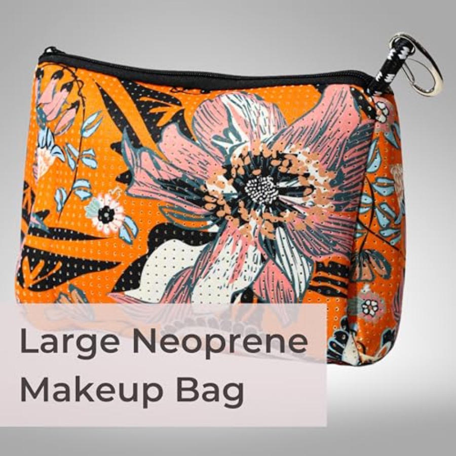 Brand Large Makeup Bag with Zi – Women Bags Large recenzja i cena