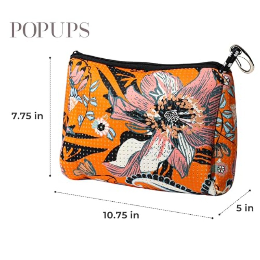 Brand Large Makeup Bag with Zi – Women Bags Large recenzja i cena