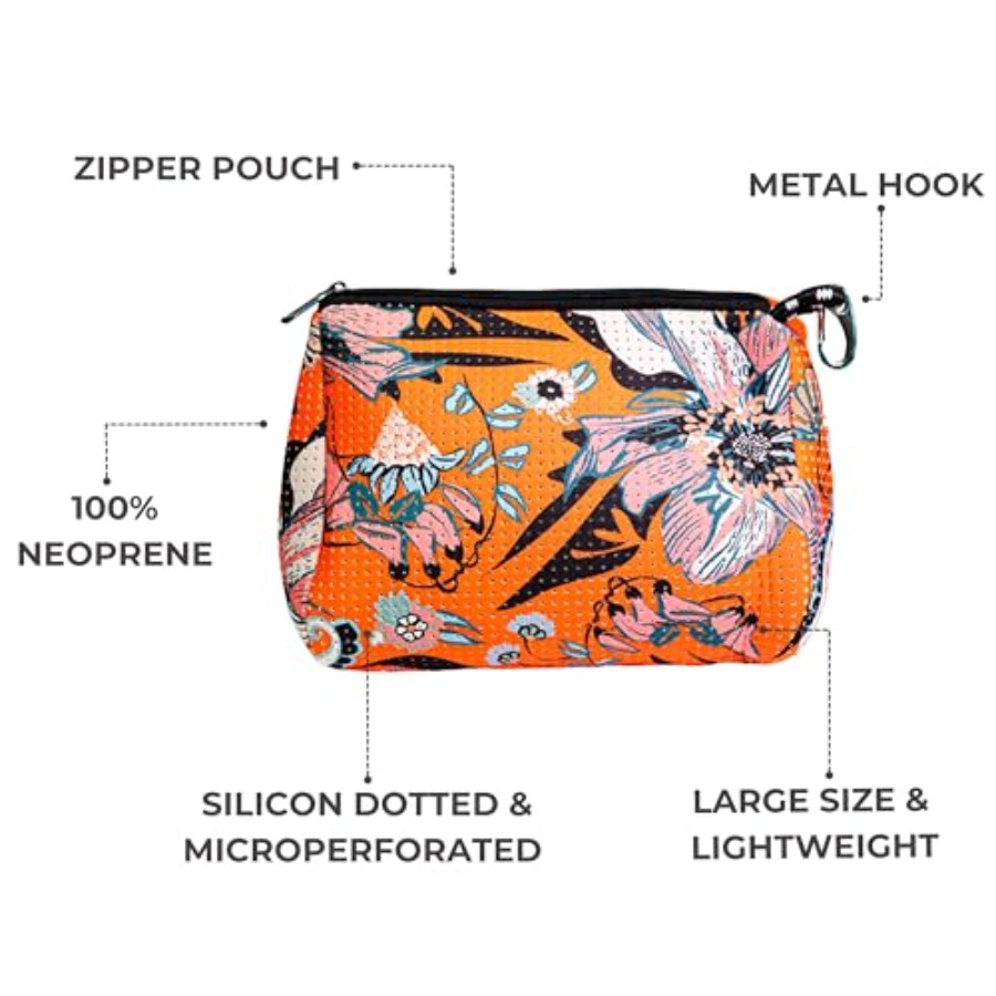 Brand Large Makeup Bag with Zi – Women Bags Large recenzja i cena
