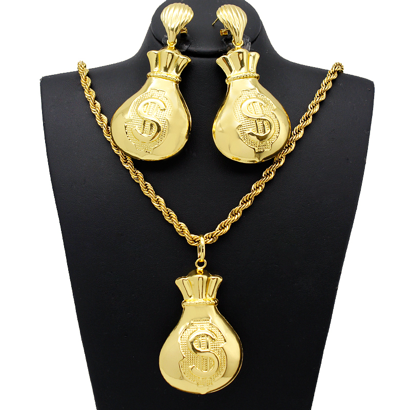 Necklace Italian Jewelry Set D – Women Bags Dubai recenzja i cena