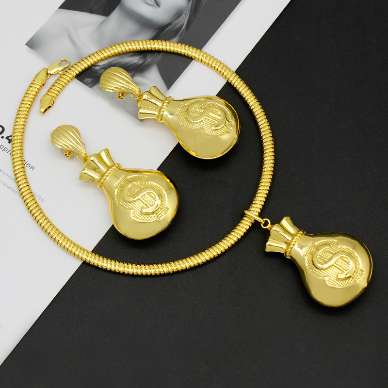 Necklace Italian Jewelry Set D – Women Bags Dubai recenzja i cena
