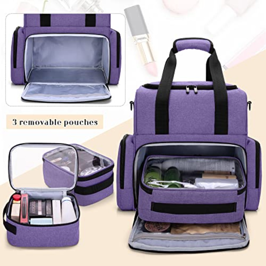 2 Layers Large Travel Makeup B – Women Bags Large recenzja i cena
