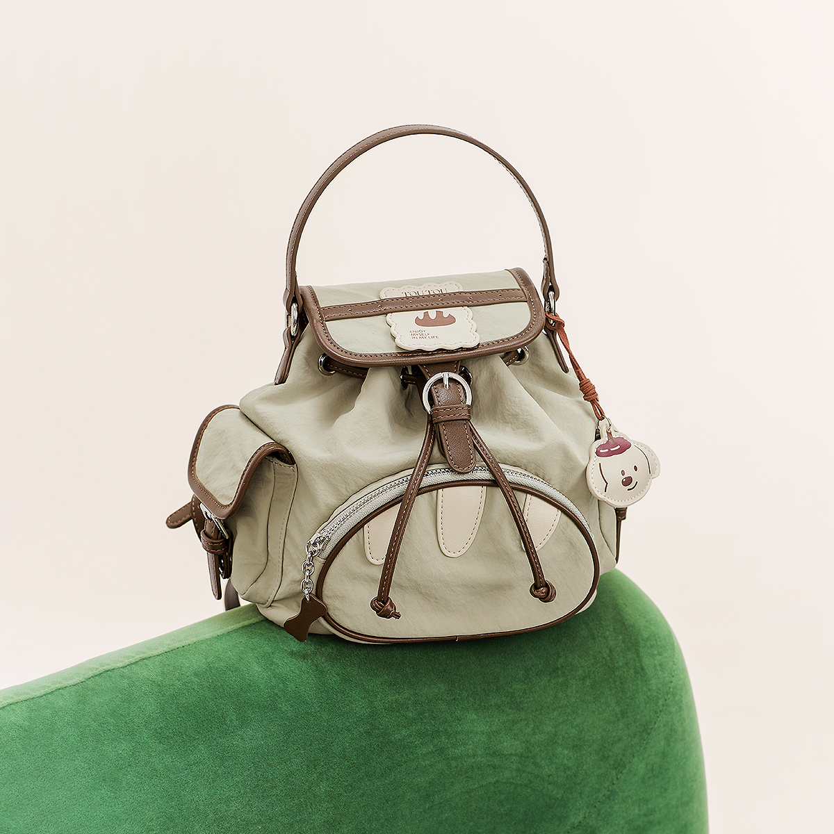 TOUTOU Nylon Backpack for Girl – Women'S Bags Designer Brands recenzja i cena