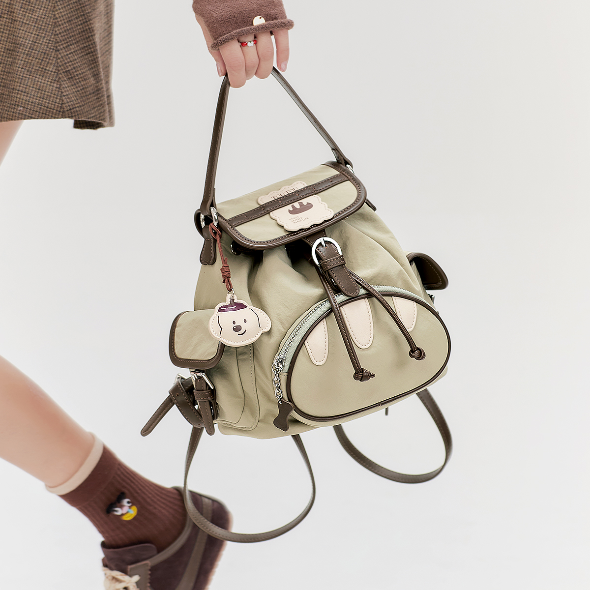 TOUTOU Nylon Backpack for Girl – Women'S Bags Designer Brands recenzja i cena