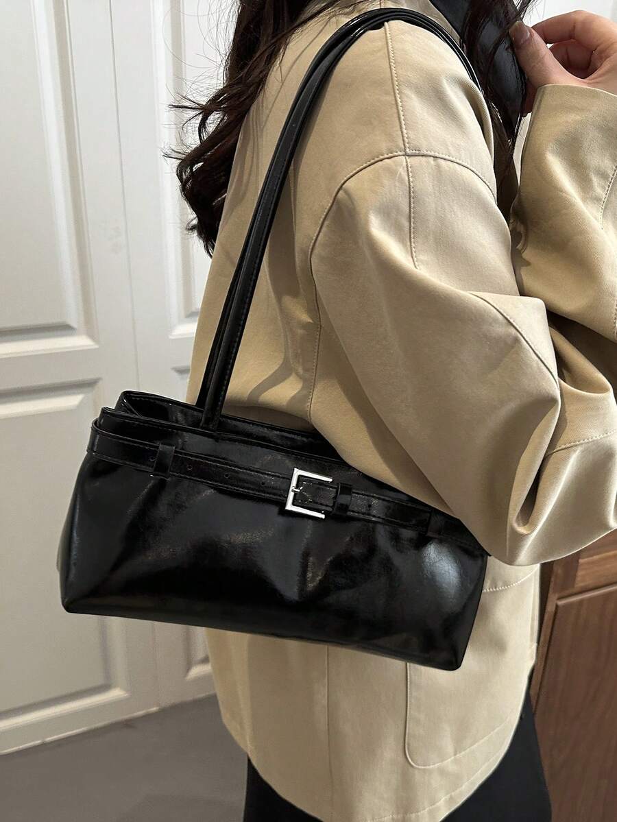PU Leather Shoulder Bag, Retro – Women'S Best Bags For Work recenzja i cena