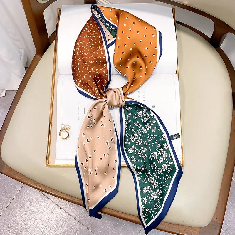 Design Print Skinny Scarf Plai – Women'S Bags Designer Brands recenzja i cena