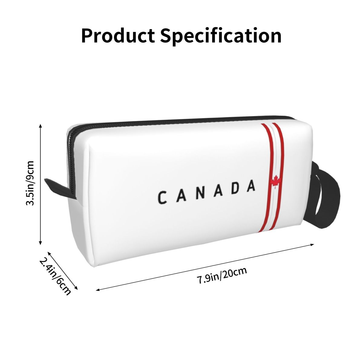 Canada Flag Pencil Case for Bo – Women Bags Canada recenzja i cena