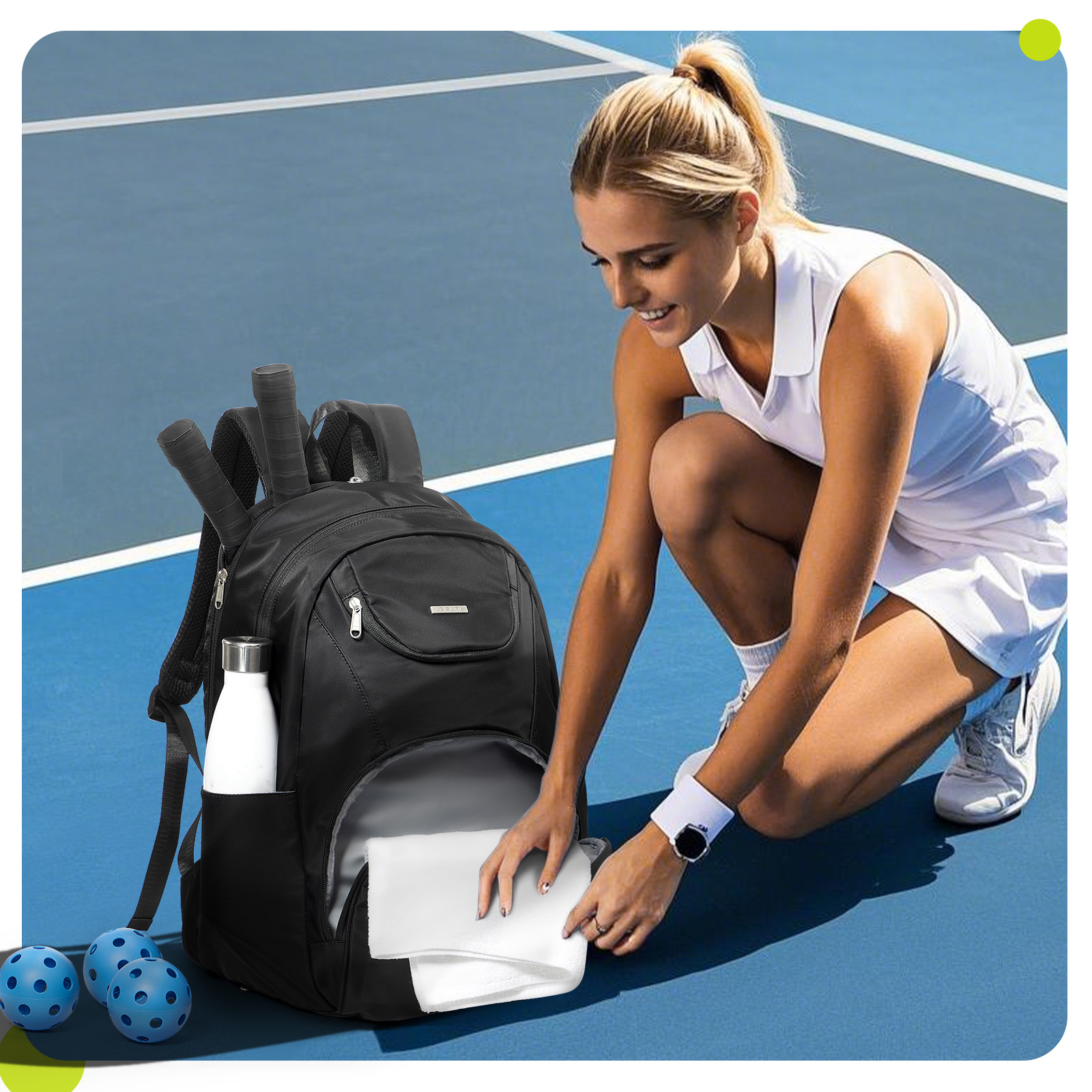 Tennis Bag Tennis Backpack 2 R – Women Bags Large recenzja i cena