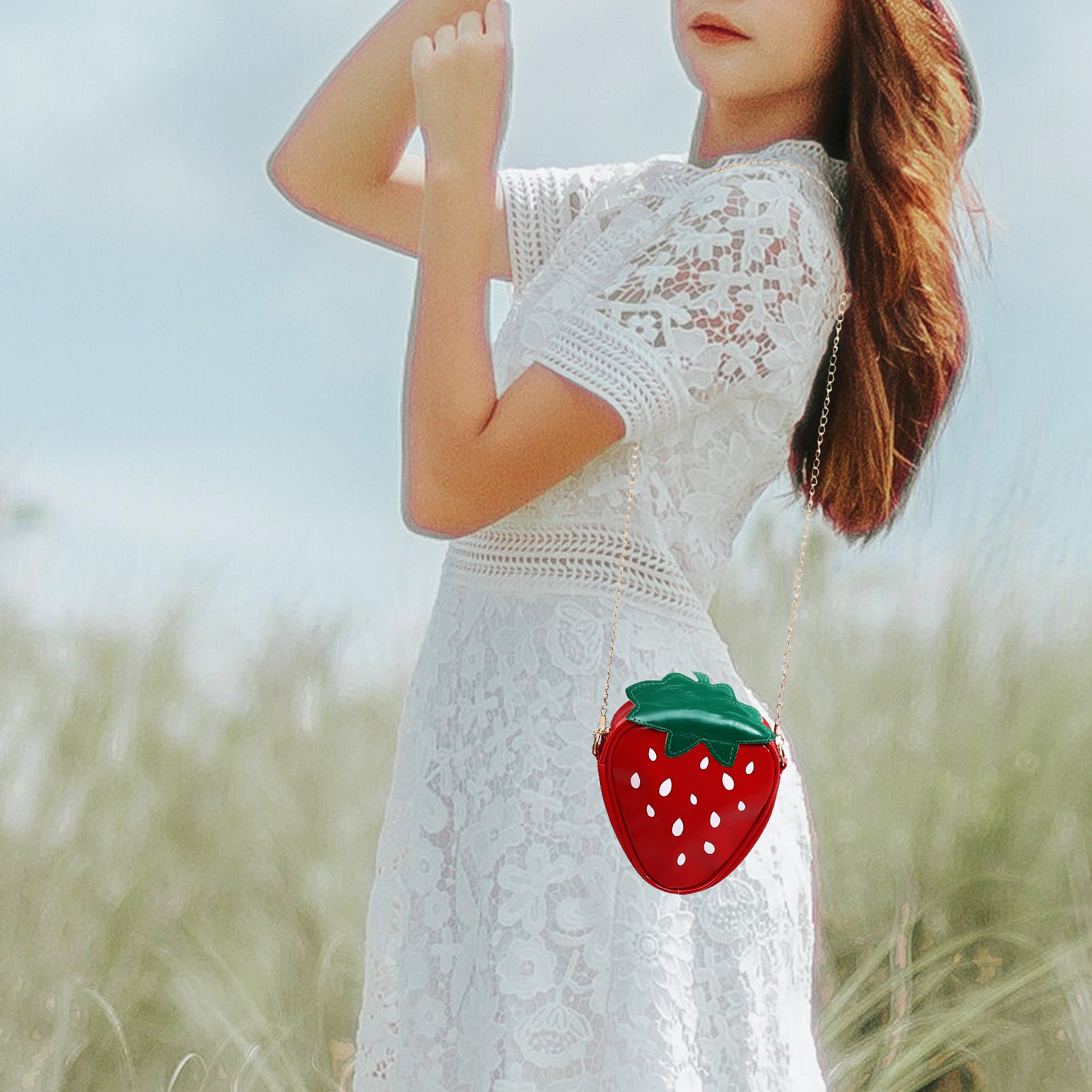 Trendy Fruit Shape Cross Body  – Women Bags Gift recenzja i cena