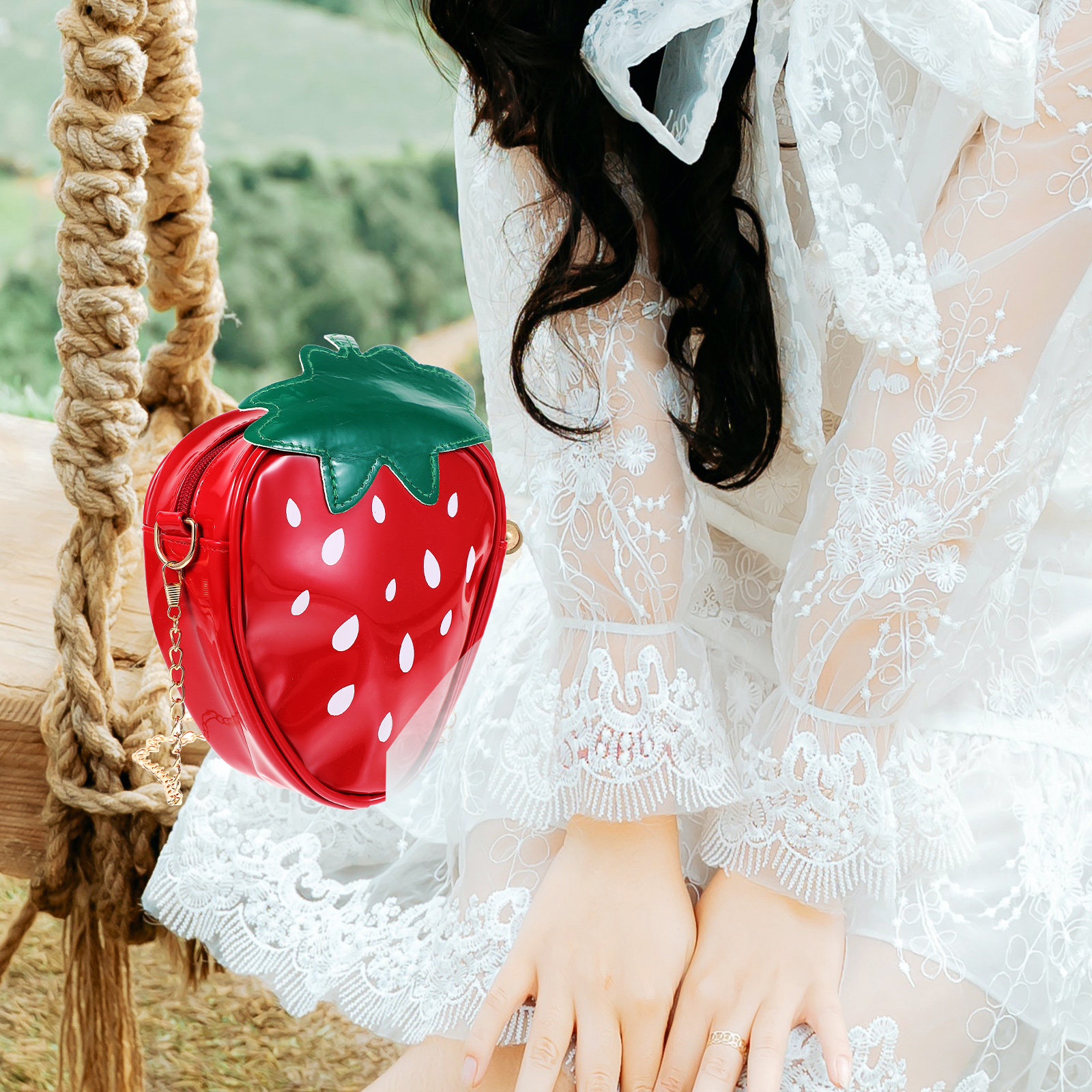 Trendy Fruit Shape Cross Body  – Women Bags Gift recenzja i cena