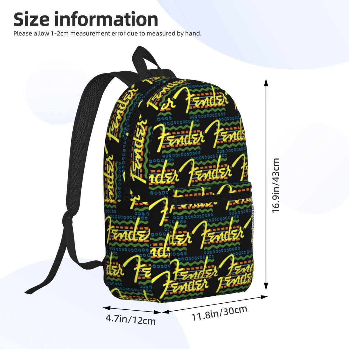 90s Music Company Fender Guita – Women Bags Company recenzja i cena