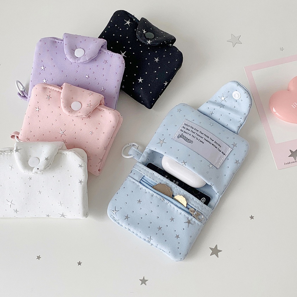 Sequins Star Print Coin Purse  – Women Bags Flipkart recenzja i cena