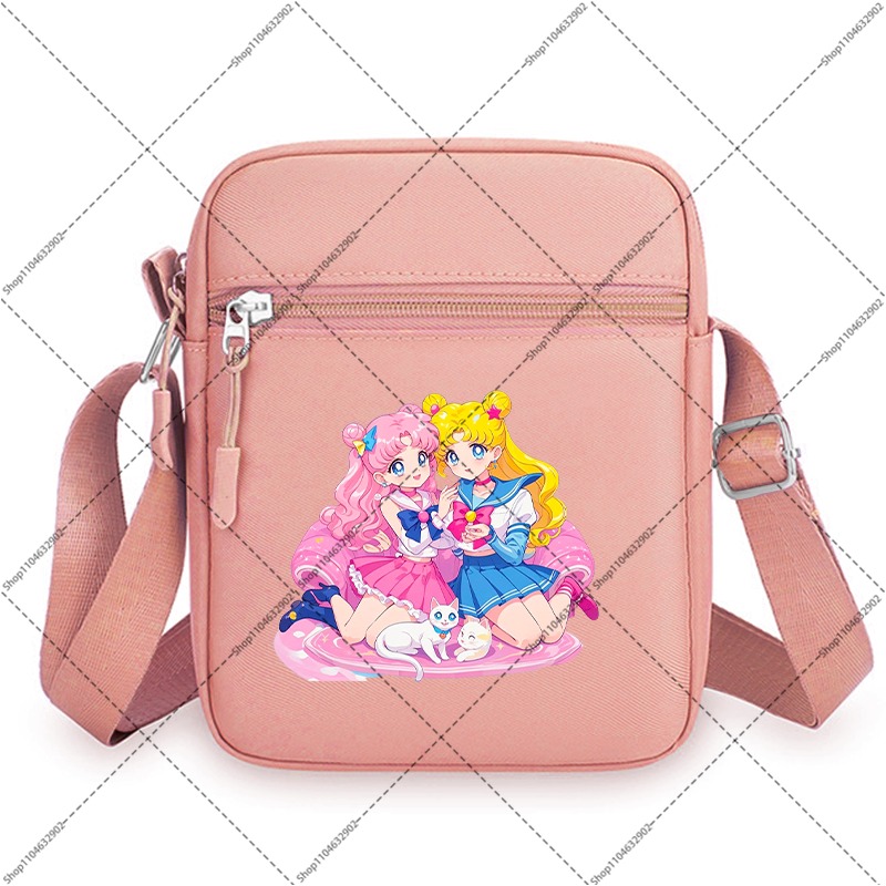 Sailor Moon Shoulder Bag Unise – Women Bags Gift recenzja i cena
