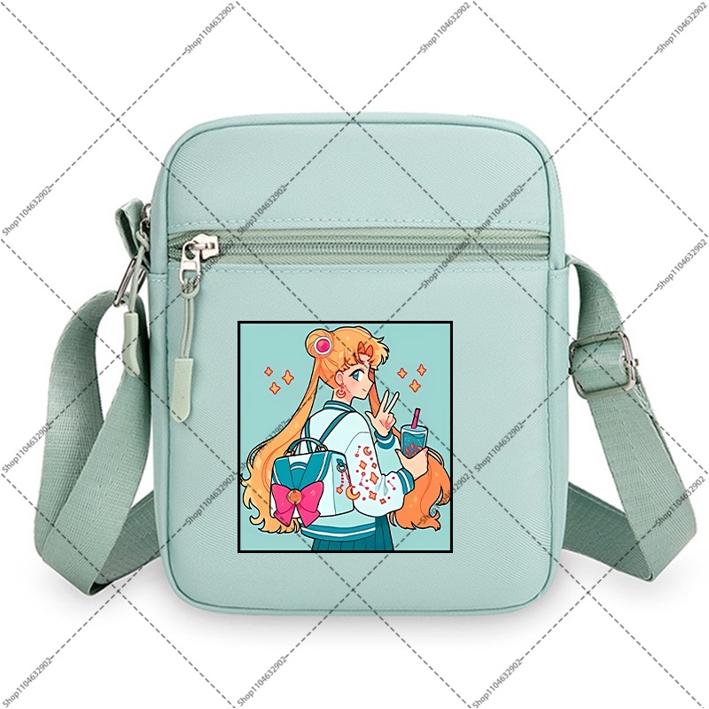 Sailor Moon Shoulder Bag Unise – Women Bags Gift recenzja i cena