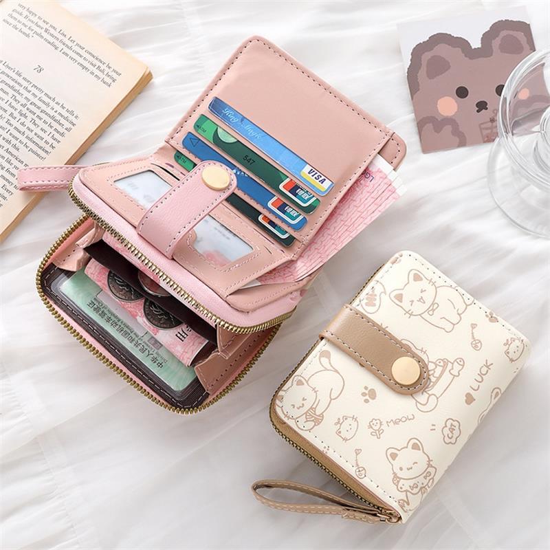 Cute Cat PU Leather Coin Purse – Women Bags Flipkart recenzja i cena