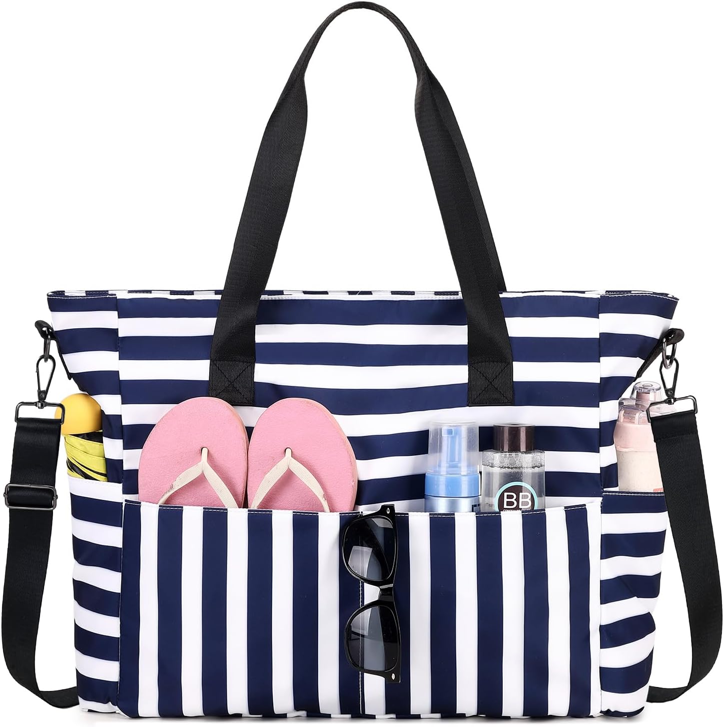 Large Waterproof Beach Bag wit – Women Bags Large recenzja i cena