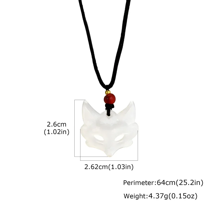 Fox Mask Pendant Necklace for  – Women'S Best Bags For Work recenzja i cena
