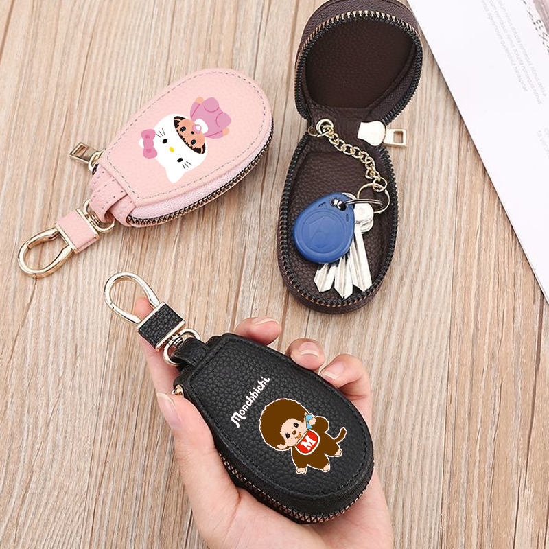 1pcs MONCHHICHI Leather Zipper – Women Bags Gift recenzja i cena