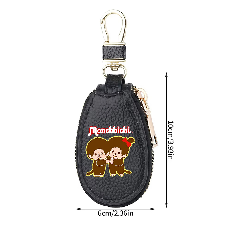 1pcs MONCHHICHI Leather Zipper – Women Bags Gift recenzja i cena