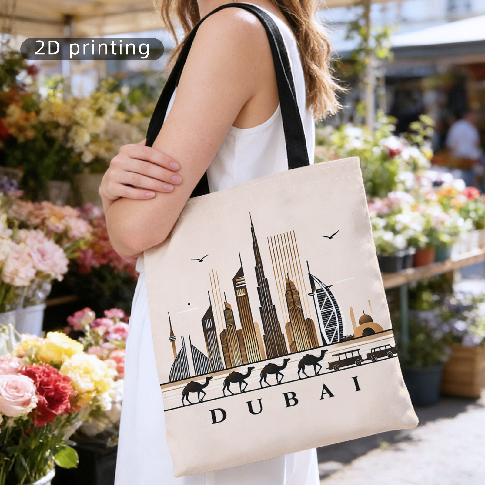 Pattern Printing Handbag Large – Women Bags Dubai recenzja i cena