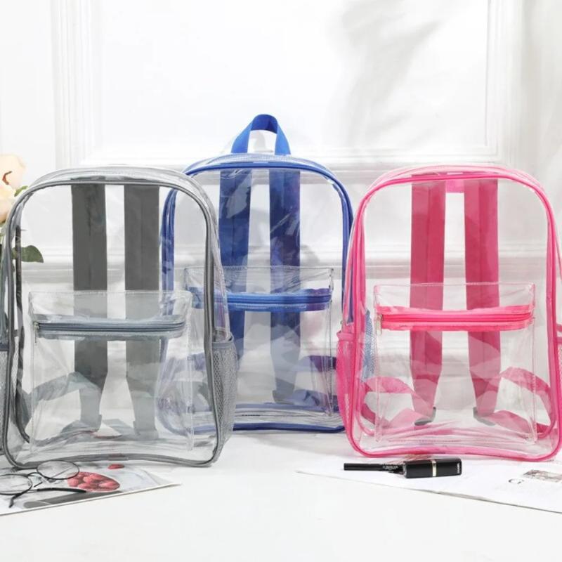 Transparent PVC Backpack Outdo – Women Bags Large recenzja i cena