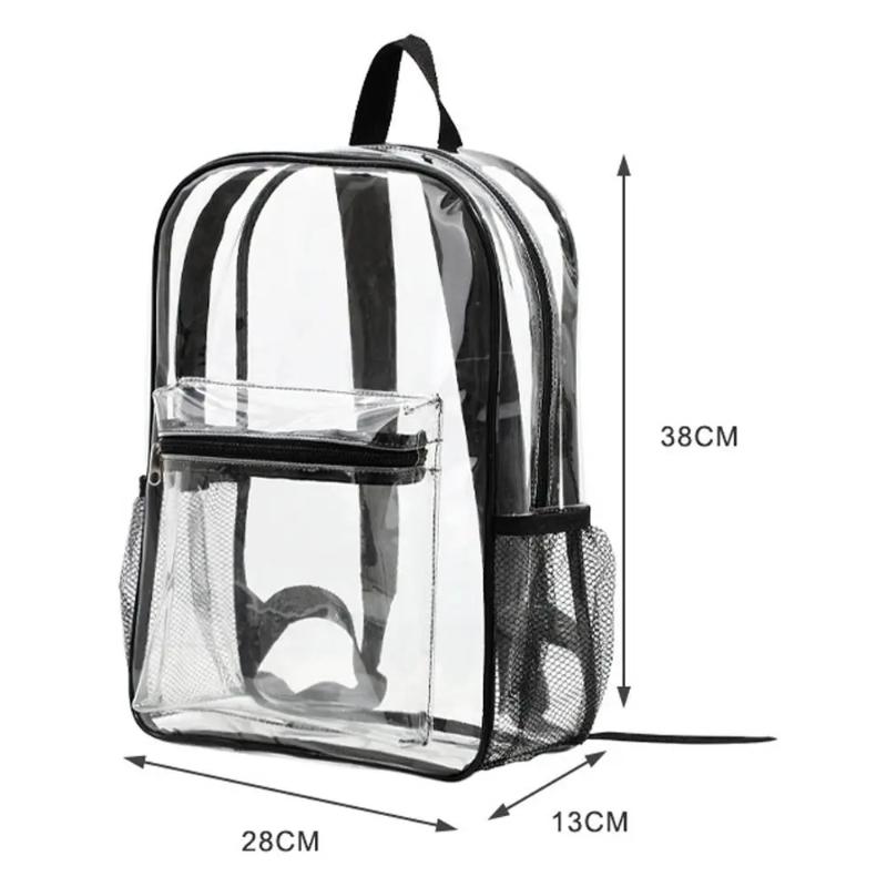 Transparent PVC Backpack Outdo – Women Bags Large recenzja i cena