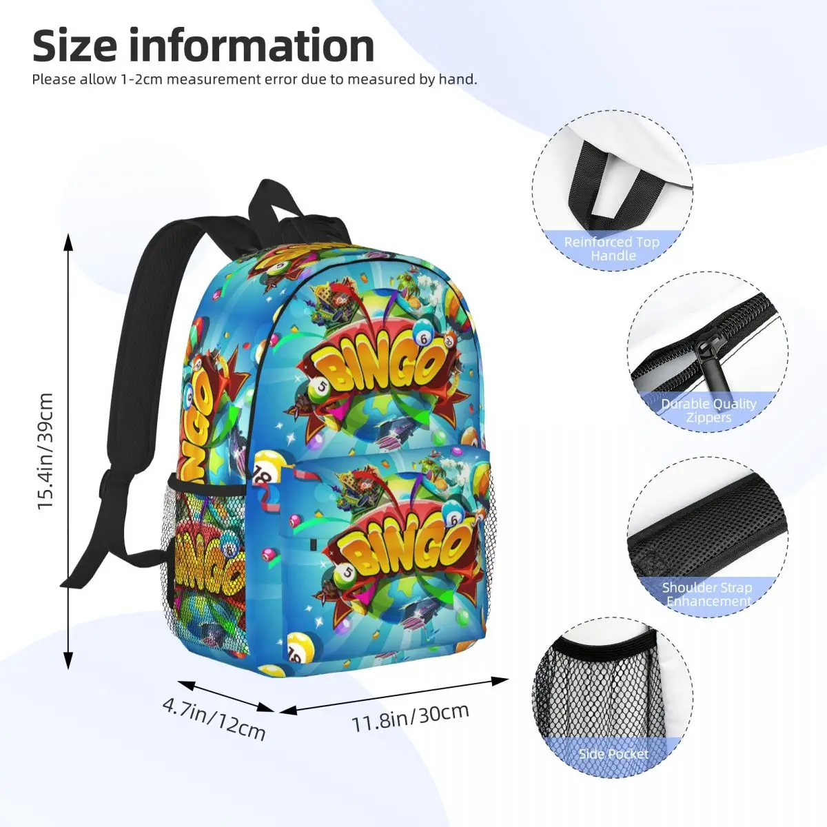 Bingo Online Backpack Student  – Women'S Bag Online recenzja i cena