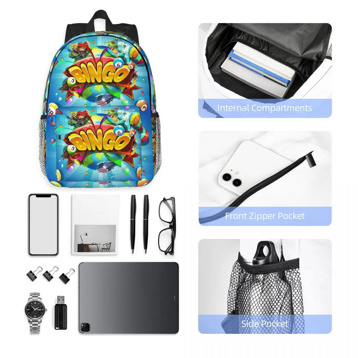 Bingo Online Backpack Student  – Women'S Bag Online recenzja i cena