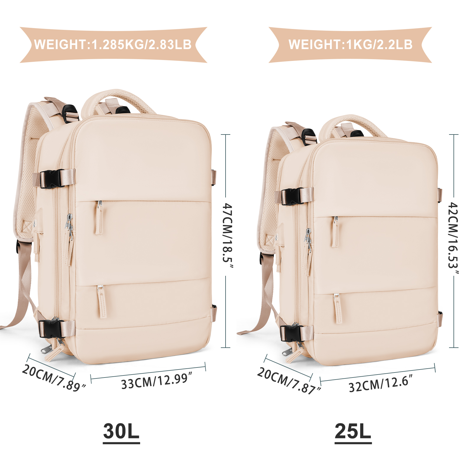 Large Travel Backpack for Men  – Women Bags Large recenzja i cena