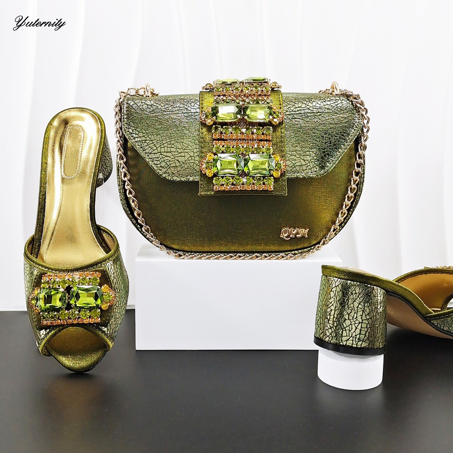 Dubai Rhinestone Luxury Slippe – Women Bags Dubai recenzja i cena