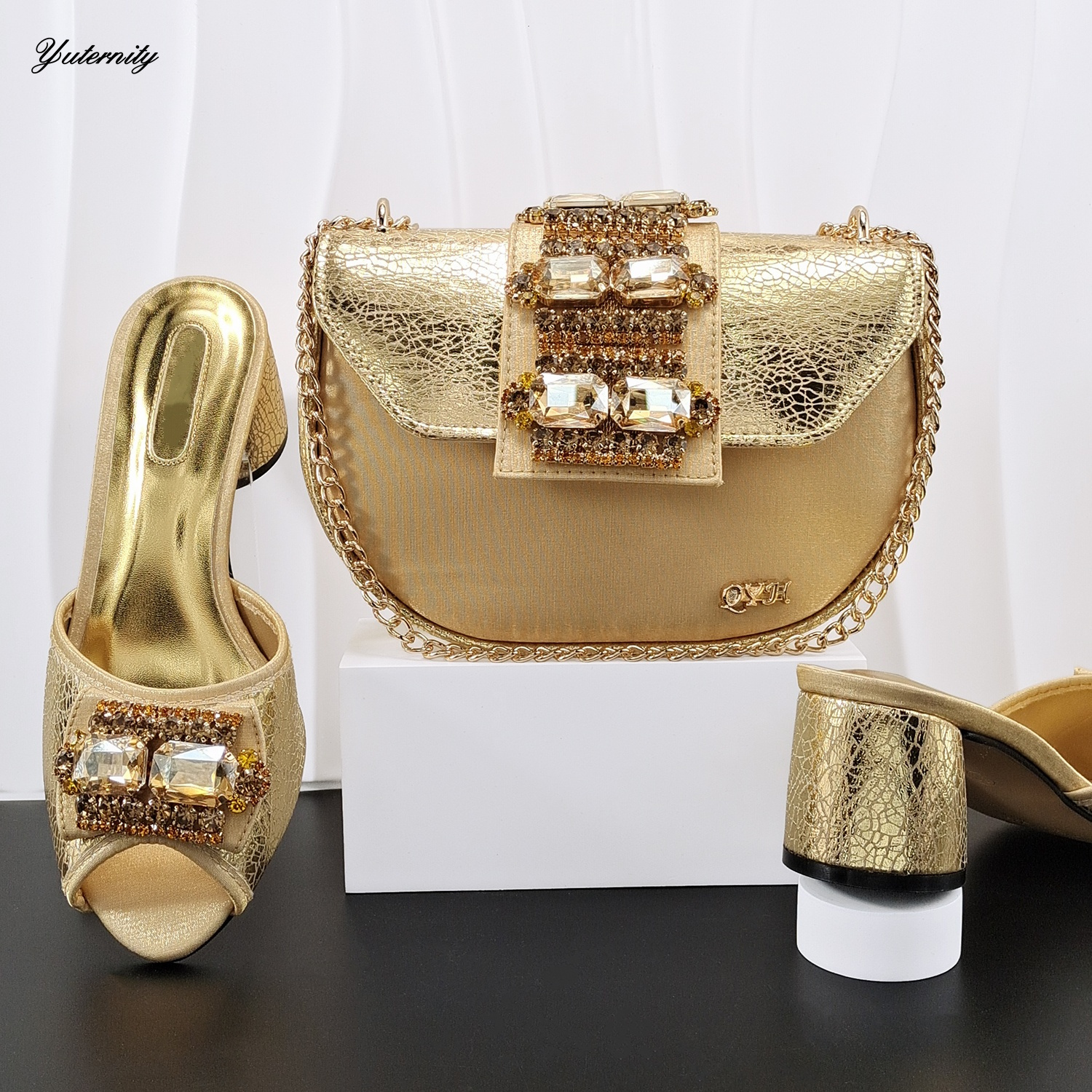 Dubai Rhinestone Luxury Slippe – Women Bags Dubai recenzja i cena