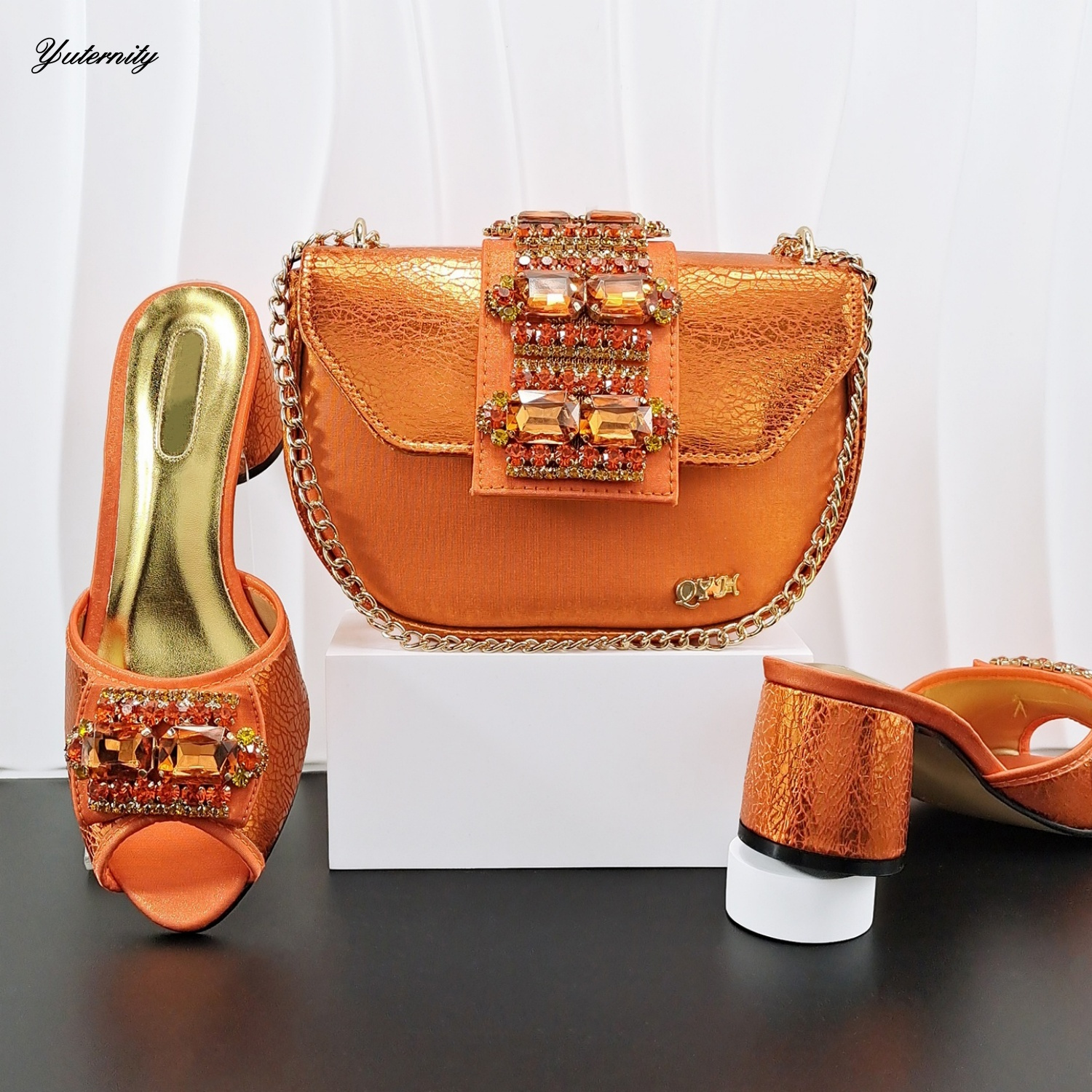 Dubai Rhinestone Luxury Slippe – Women Bags Dubai recenzja i cena