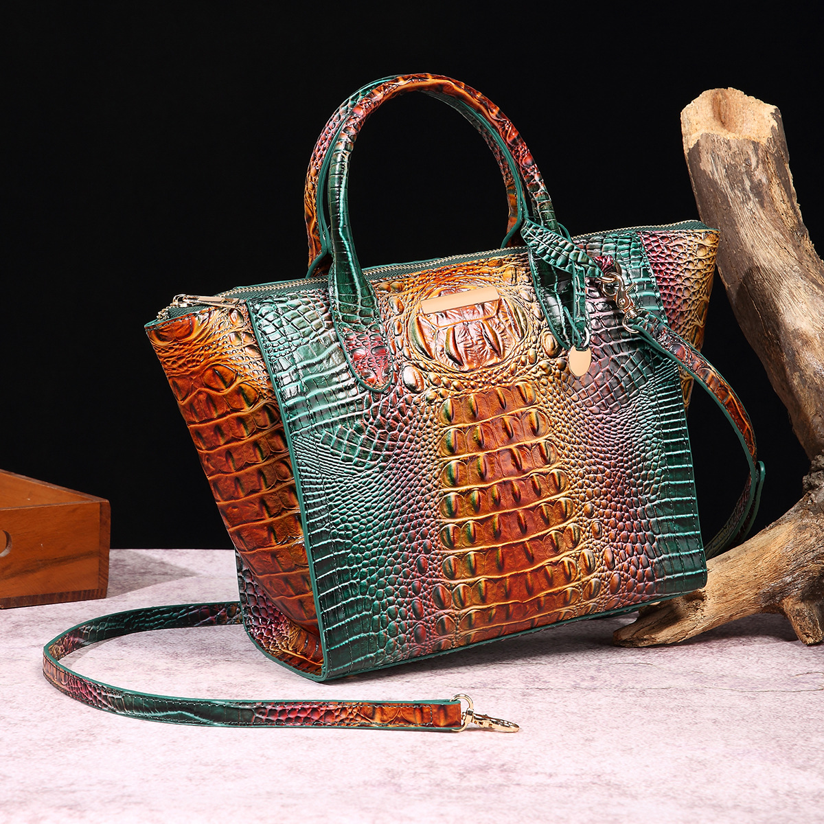 Crocodile pattern Designer Bra – Women'S Bags Longchamp recenzja i cena