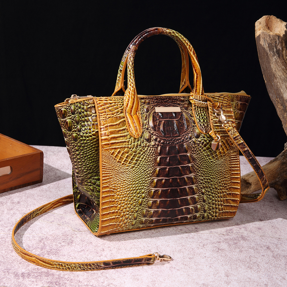 Crocodile pattern Designer Bra – Women'S Bags Longchamp recenzja i cena