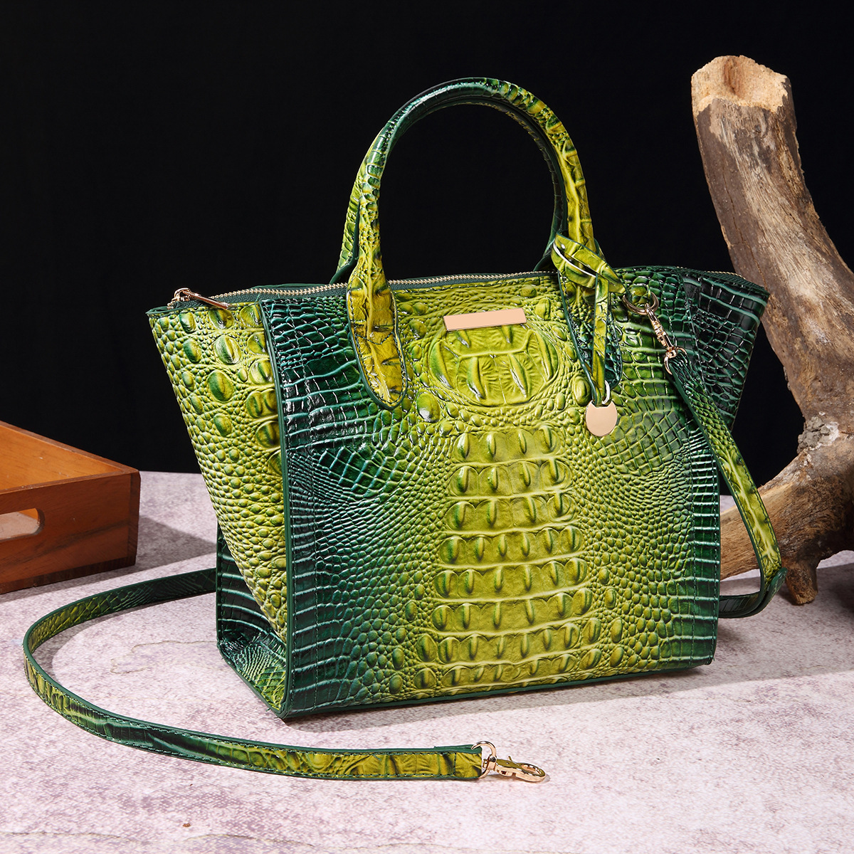 Crocodile pattern Designer Bra – Women'S Bags Longchamp recenzja i cena