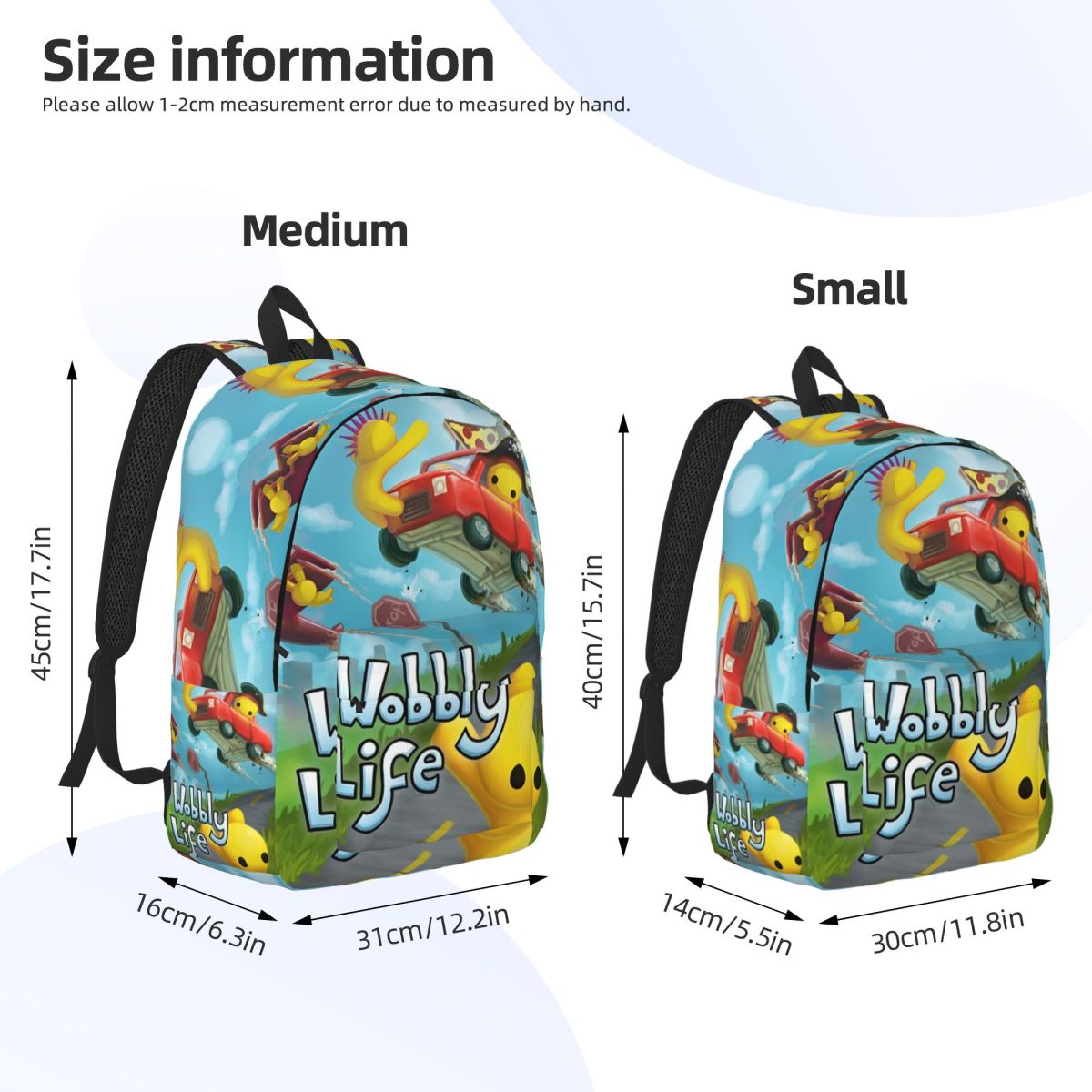 Wobbly Life Online Game Backpa – Women'S Bag Online recenzja i cena