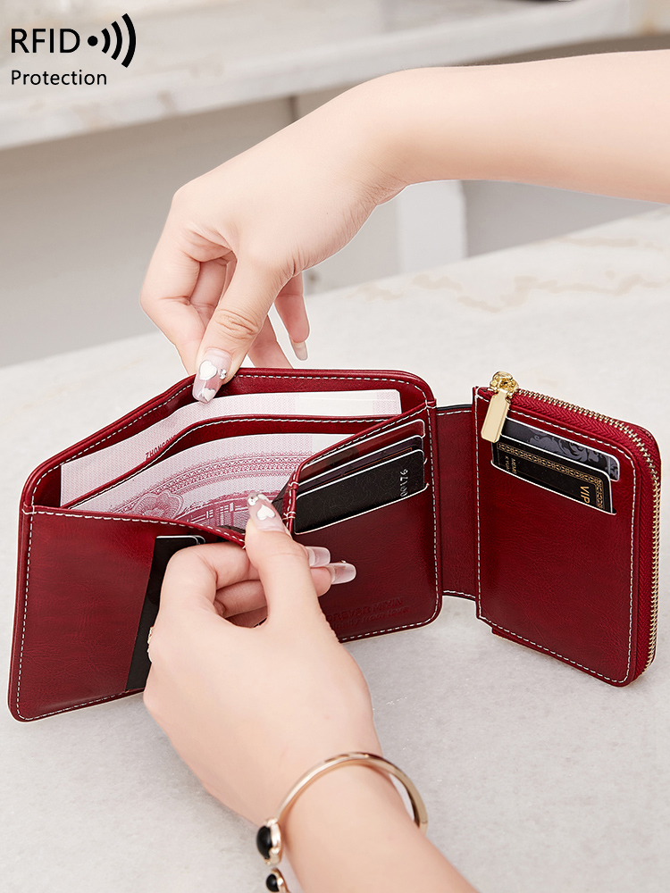 RFID Retro Women's Wallet Thre – Women Bags Flipkart recenzja i cena