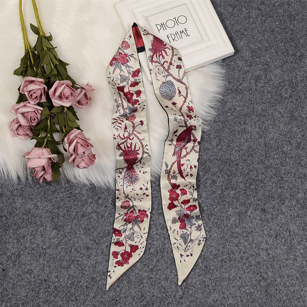 Flower Room Parrot Brand Scarf – Women'S Bags Designer Brands recenzja i cena